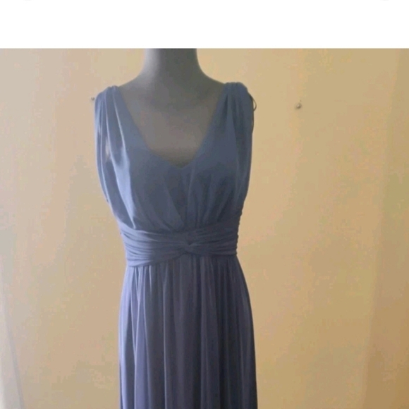 ALFRED SUNG Deep Blue Maxi Dress - Picture 3 of 12